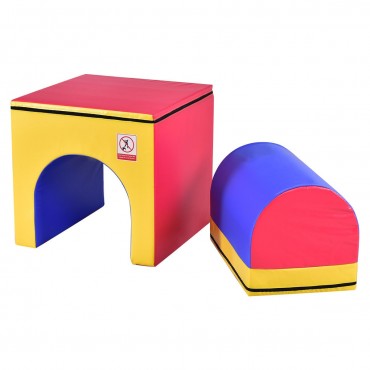 2-in-1 Jumping Box Trainer Tumbling Aid In Mailbox Design