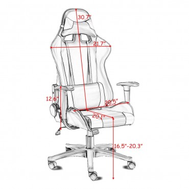 High Back Gaming Reclining Office Chair