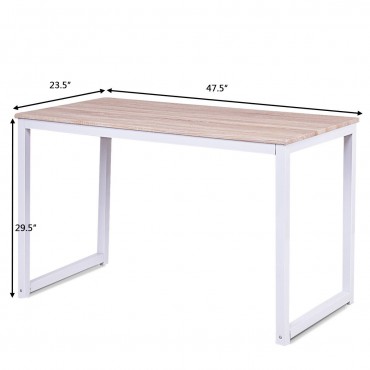 47 In. Modern Study Home Office Computer Desk