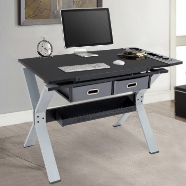 Adjustable Tiltable Drafting Table Drawing Desk With Stool And Drawer