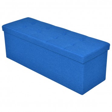43 In. Comfortable Foldable Storable MDF Ottoman