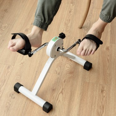 Resistance Adjustable Portable Pedal Exerciser For Arms And Legs Rehabilitation