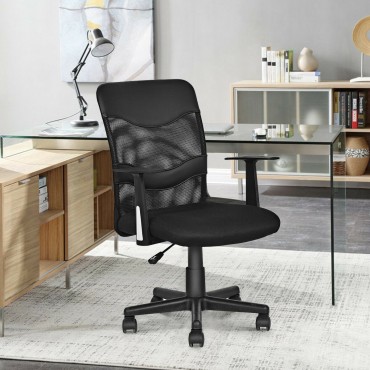 Modern Ergonomic Mesh Mid-Back Office Chair