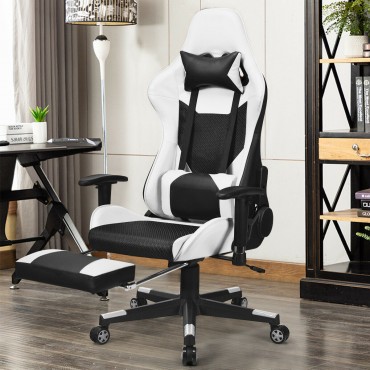 Massage Gaming Chair Reclining Racing Office Chair