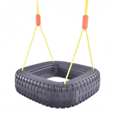 Classic Children Tire Swing Set For 2 Kids