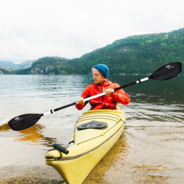 7.5 Ft. Adjustable Positions Anti - Slip Grips Lightweight Kayak Paddle