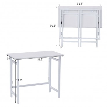 Home Office Folding Computer Writing Desk