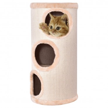 14 In. x 27.5 In. Cat Tower With 3 Holes