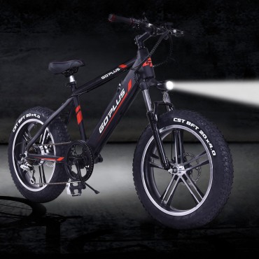 20 In. Electric Snow Mountain Bicycle W / Removable Lithium Battery