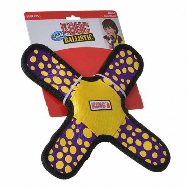 Kong Ballistic Gliderz - Large - 1 Pack - Assorted Colors - 4 Pieces