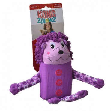 Kong Zillowz Hedgehog Dog Toy - Large - 1 Pack