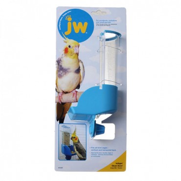 JW Insight Clean Seed Silo Bird Feeder - Large - 2.75 in. W x 8.25 in. H - 2 Pieces