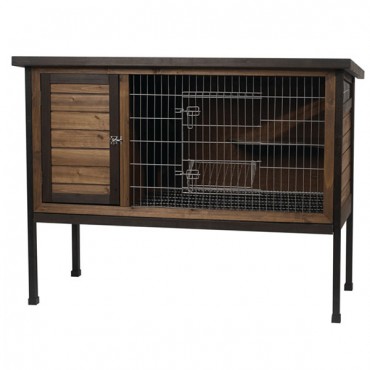 Kaytee Premium One Story Rabbit Hutch - Large - 48 in. W x 24.25 in. L x 36.25 in. H