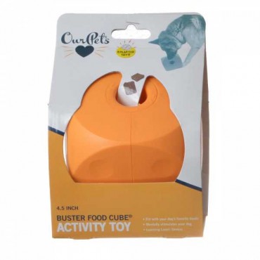 Our Pet's Buster Food Cube Dog Toy - Large - 5 in. Cube