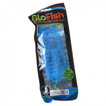 GloFish Blue Aquarium Plant - Large - 7 in. - 8.5 in. High - 5 Pieces
