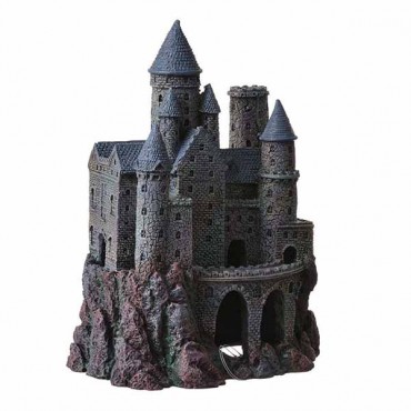 Penn Plax Magical Castle - Large - 9 in. Tall