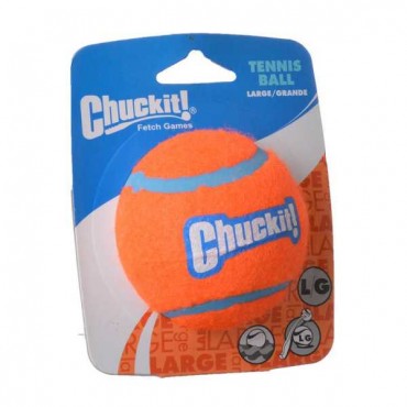 Chuck-it Tennis Balls for Dogs - Large Ball - 3 in. Diameter - 1 Pack - 4 Pieces