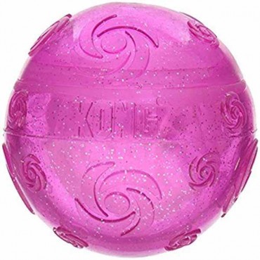 Kong Squeeze Crackle Ball Dog Toy - Large Ball - 3 Pieces