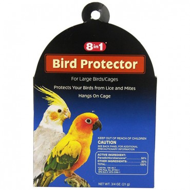 Ecotrition Pet Products Bird Cage Protector - Large Cages - .75 oz - 2 Pieces