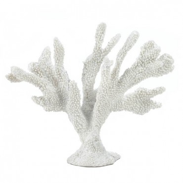 Large White Coral Decor