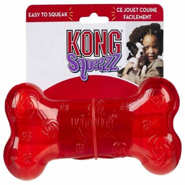 Kong Squeezz Bone Dog Toy - Large - 2 Pieces