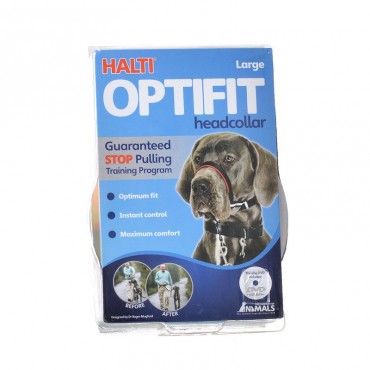 Hal ti Optifit Deluxe Head-collar for Dogs - Large - Rottweiler, Great Dane, Newfoundland, Large German Shepherd