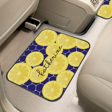 Lemons Custom Back Car Mat