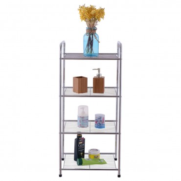 4-Tier Metal Storage Display Shelf