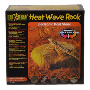 Exo-Terra Heat Wave Rock - Medium - 10 Watt - 6 in. L x 6 in. W