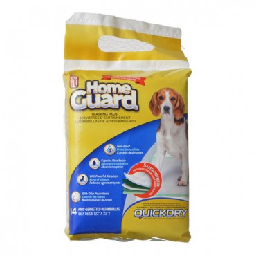 Dog It Home Guard Puppy Training Pads - Medium - 14 Pack - 22 in. x 22 in. - 3 Pieces
