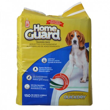 Dog It Home Guard Puppy Training Pads - Medium - 150 Pack - 22 in. x 22 in.