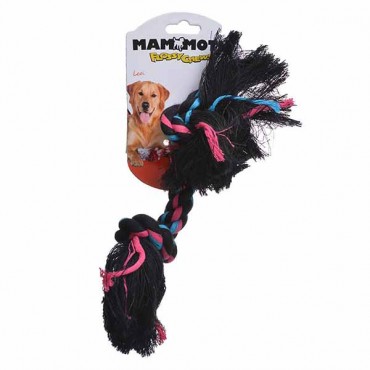Flossy Chews Colored Rope Bone - Medium - 6 in. Long - 5 Pieces