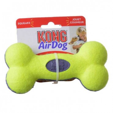 Kong Air Kong Bone Squeaker - Medium - 6 in. Long - 2 Pieces