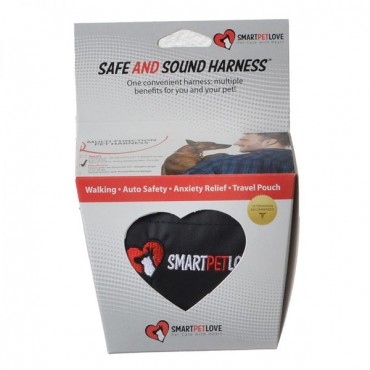 Smart Pet Love Safe and Sound Harness - Medium - Dogs 10 - 25 lbs - Chest - 14 in. - 22 in. Neck - 12 in. - 19 in.