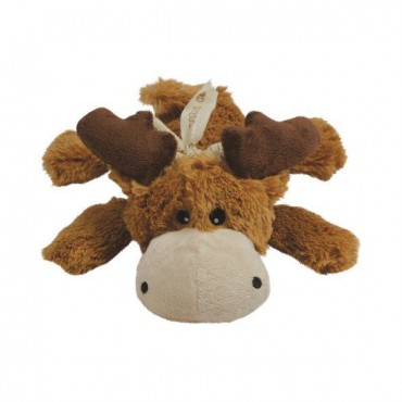 Kong Cozie Plush Toy - Marvin the Moose - Medium - Marvin The Moose - 2 Pieces