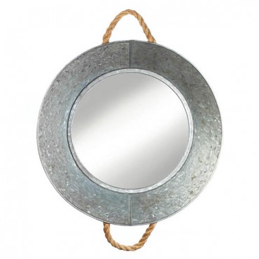 Metal Tin Wall Mirror