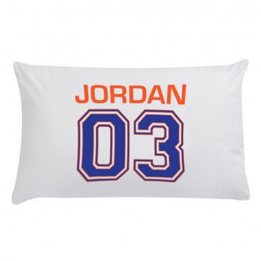 Custom Player Number Pillow Case