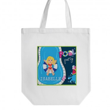 Kids Mermaid Cotton Tote Bag