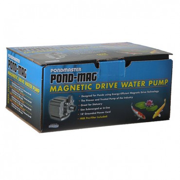 Pond master Pond-Mag Magnetic Drive Utility Pond Pump - Model 3.5 - 350 GPH