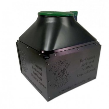Doggie Dooley Original In-Ground Waste Disposal System- Model 3800 X - Large - 16 in. L x 16 in. W x 18 in. H