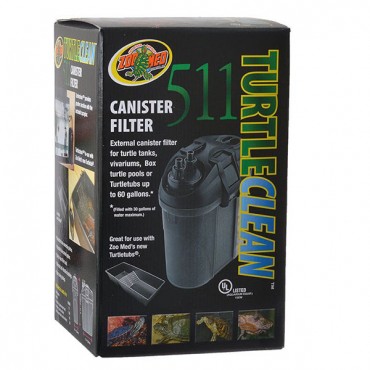 Zoo Med Turtle Clean Canister Filter 511 - Model 511 - 160 GPH