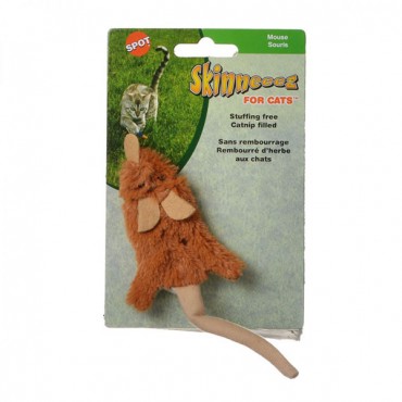 Spot Skinneeez Mouse Cat Toy - Mouse Cat Toy - 4 Pieces