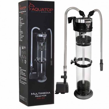 Aqua top Media Reactor with Pump - MR-30 - 50-200 Gallons - 5.5 in. W x 23.5 in. H