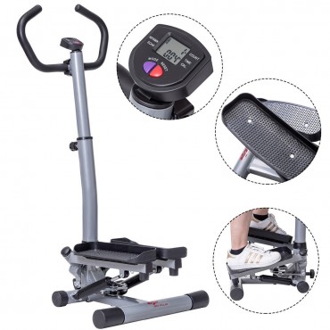 Fitness Twister Stepper Machine With Handle Bar