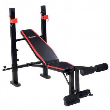 Adjustable Weight Lifting Flat Incline Bench