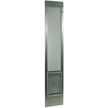  Ideal Pet Fast Fit Pet Patio Door Extra Large Silver Frame 77 Five Eighth To 80 Three Eighth Inches