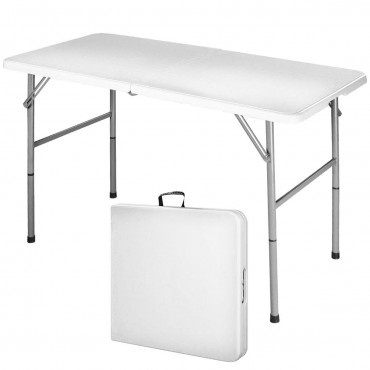 4 Ft. Folding Portable Plastic Outdoor Camp Table