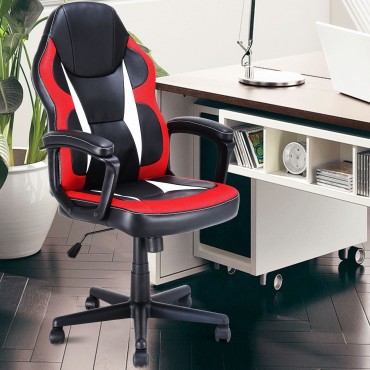 High Back Gaming Chair Racing Style Swivel Office Chair