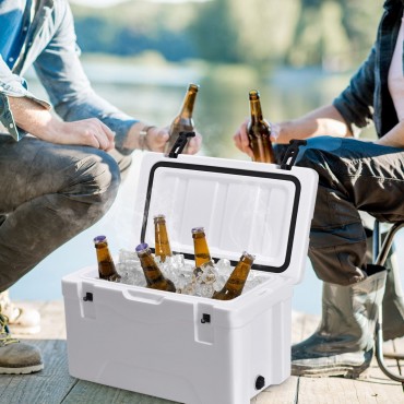 40 Quart Heavy Duty Outdoor Insulated Fishing Hunting Cooler