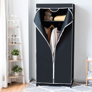 Non-Woven Fabric Wardrobe Storage Portable Clothes Closet